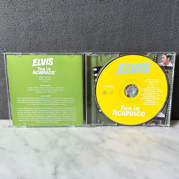 Elvis Presley 4 CDs Girls! Girls! Girls!-Fun in Acapulco-Roustabout-Girl Happy - Picture 5 of 7